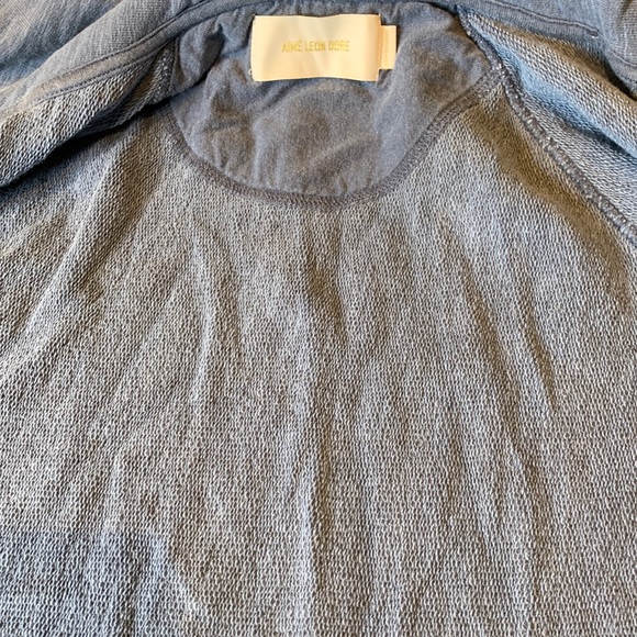 Aime Leon Dore men’s size L weather blue hoodie sweater zip up - Picture 8 of 9